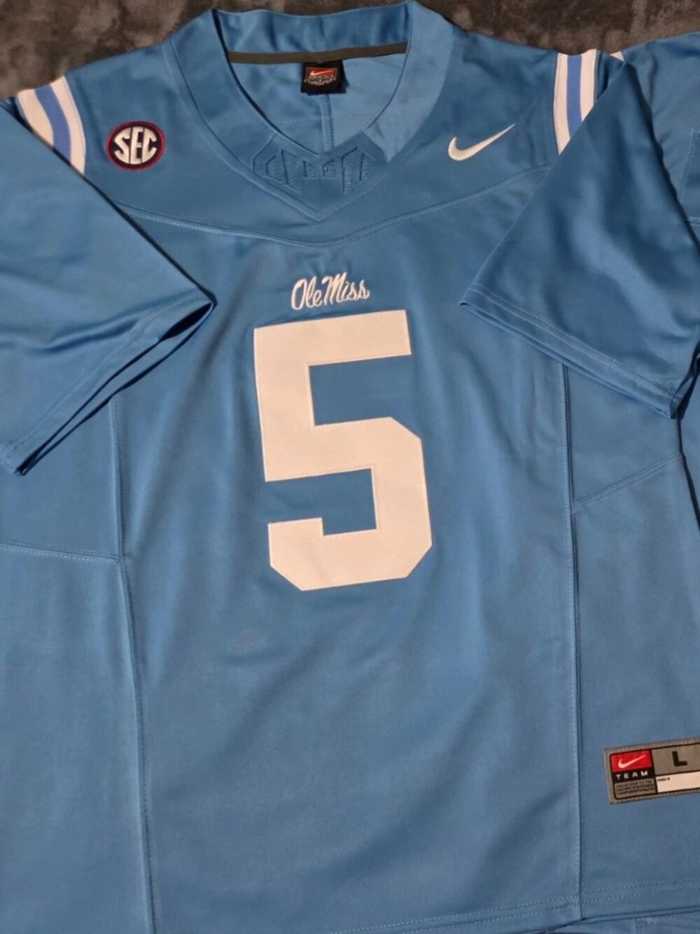 Kewan Lacy Vapor Jersey Stitched Blue